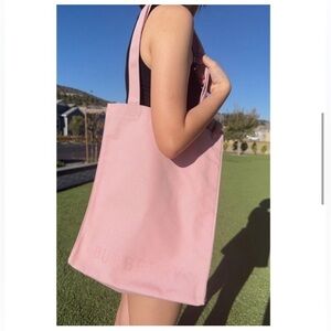 BURBERRY Pink Tote Bag